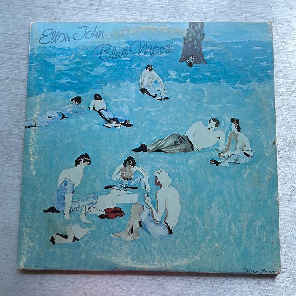 Elton John “Blue Moves” Vinyl (used )
